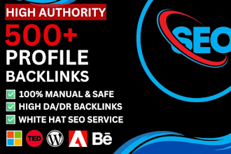 build high quality profile backlinks for SEO ranking