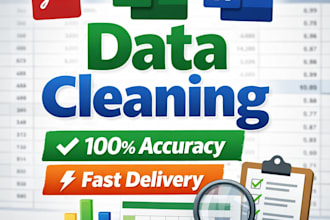 clean, organize and format your excel or CSV data
