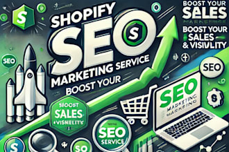 boost your shopify store sales through SEO, social media ads and google ads