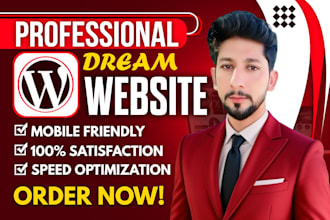 seo friendly website design or duplicate or build a wordpress website