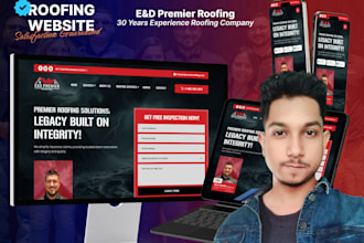 roofing business website technical SEO gmb setup