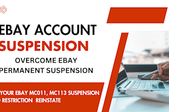 help you overcome ebay account suspension ebay mc011, mc113