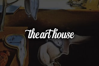 design a minimalist premium logo your art house or studio