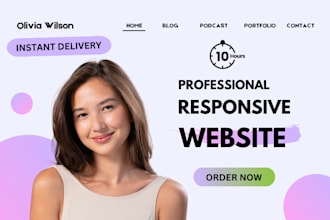 design responsive website in 10 hours