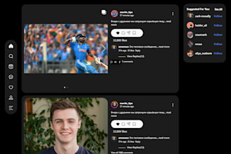 develop a full stack social media website with react and node