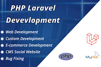 fix HTML, PHP, jquery, and laravel websites or scripts