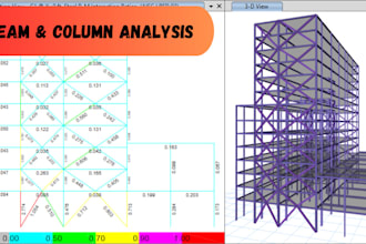 do structural analysis and design of steel structure, warehouse