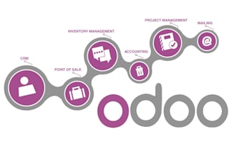 create customize odoo modules for business ai chatbot and API integration