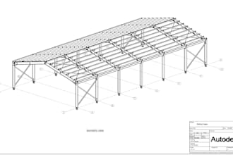 do civil engineering, design of steel structures and modeling, drawings