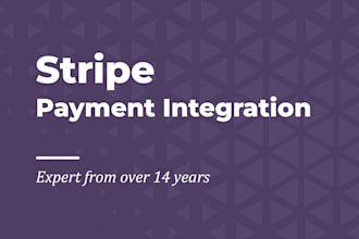 do stripe payment API integration for your website web app PHP laravel developer