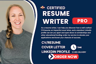 write and upgrade medical, software, tech, IT resume, cv, cover letter, linkedin