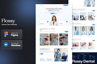 create a medical, healthcare, dental, clinic, doctor or hospital website