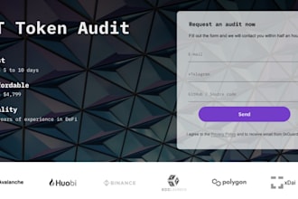 audit token, smart contract audit, nft, defi staking website,nft rarity checkers