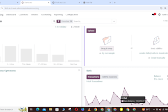 do reconcilation of your entries in odoo