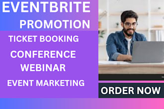 promote eventbrite, ticket booking, conference, webinar, event marketing