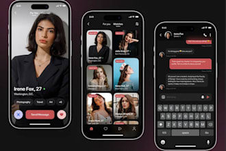 build ai chatbot online dating app, ai matchmaking dating app, tinder clone app