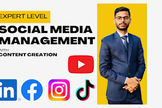 be your expert social media manager and content creator for fb, insta and tiktok