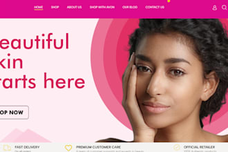 skincare website shopify skincare store  beauty cosmetic store skincare website
