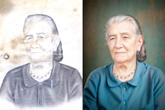 restore old photos and colorize old photos