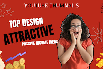 design special, catchy ,benefit youtube thumbnails