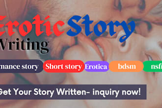 write erotic story, erotica, romance story, nsfw, bdsm, short story