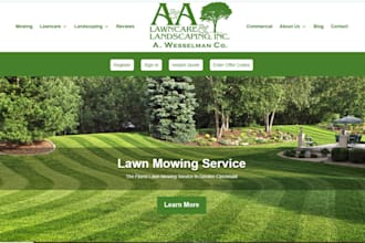 lawn care website audit design remodeling website with wordpress lawncare site