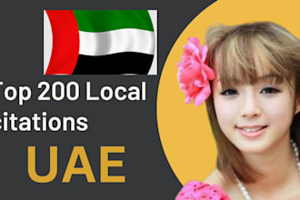 do create 100 best uae local citations for your business ranking