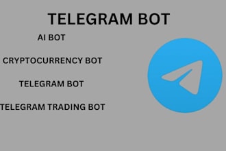 ai bot, cryptocurrency bot, telegram trade bot, and telegram bot