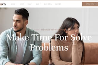 healthcare website therapy mental health website counseling life coaching career