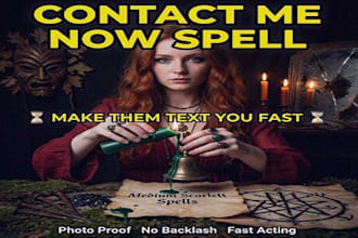 do powerful contact me spell, love spell, obsession spell