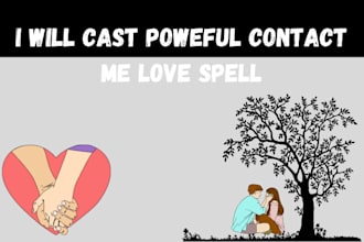 do powerful contact me spell, love spell, obsession spell