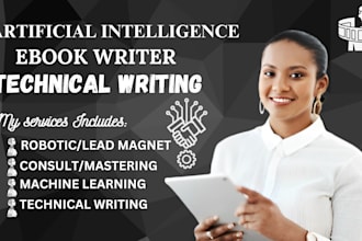 write artificial intelligence ebook and report, data science, ai ebook writer