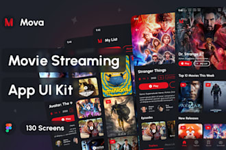 build video streaming app, music streaming app, streaming website, radio app