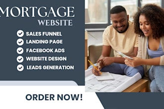 mortgage website mortgage mortgage leads landing page loan website payday loan