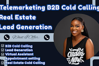 b2b cold calling telemarketing real estate virtual assistant appointment setter