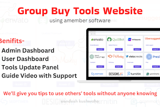 develop a professional group buy website for you