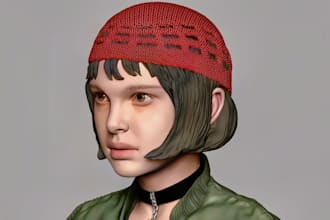 sculpt 3d model wearable knight full head helmet halloween face asset props