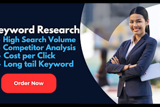 do keyword research and competitor analysis for your niche