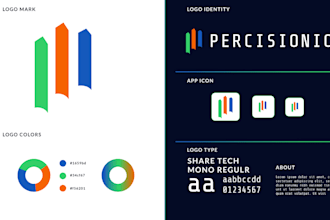 design modern minimalist tech, saas, crypto, ai and startup business logo