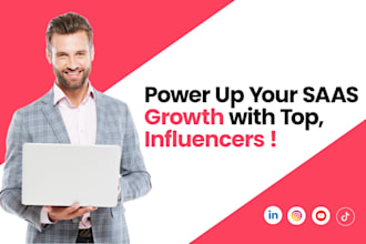 manage top saas influencers to promote your product