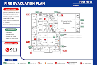 fire alarm system fire safety plan electrical engineering drawing mep floor plan