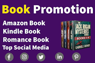promote your kindle book on my book marketing network