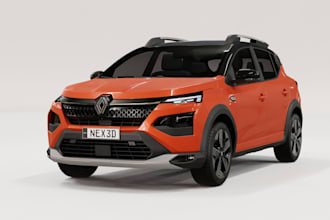3d realistic car model 3d truck model car rendering automotive vehicle design