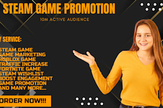 steam roblox game promotion to increase your steam game visibility and wishlist