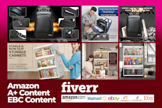 create amazon aplus, content enhanced brand content ebc, photography, 3d rander