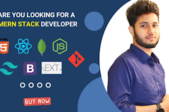 develop full stack web application as mern stack developer, react js developer