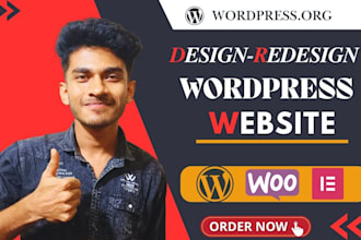 professionally design or redesign your wordpress website for your busines