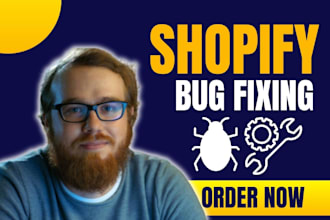 do shopify bug fix and custom coding with expert shopify developer skills