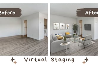 do realistic virtual staging for your listing