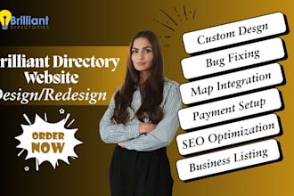 brilliant directory website using listingpro mylisting or listeo theme